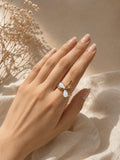 Bow Ring White