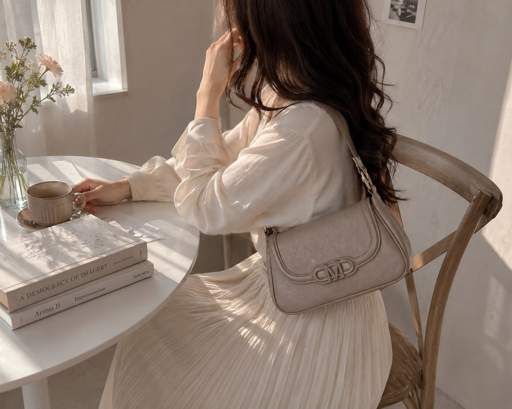 Beige bag
