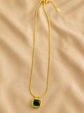 Emereld Green Necklace
