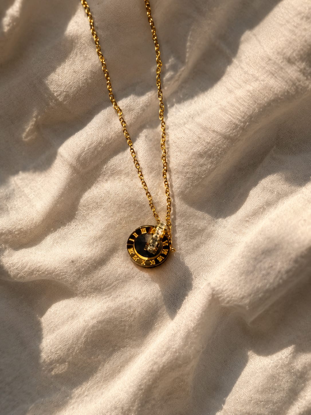 Circle Number Pendant