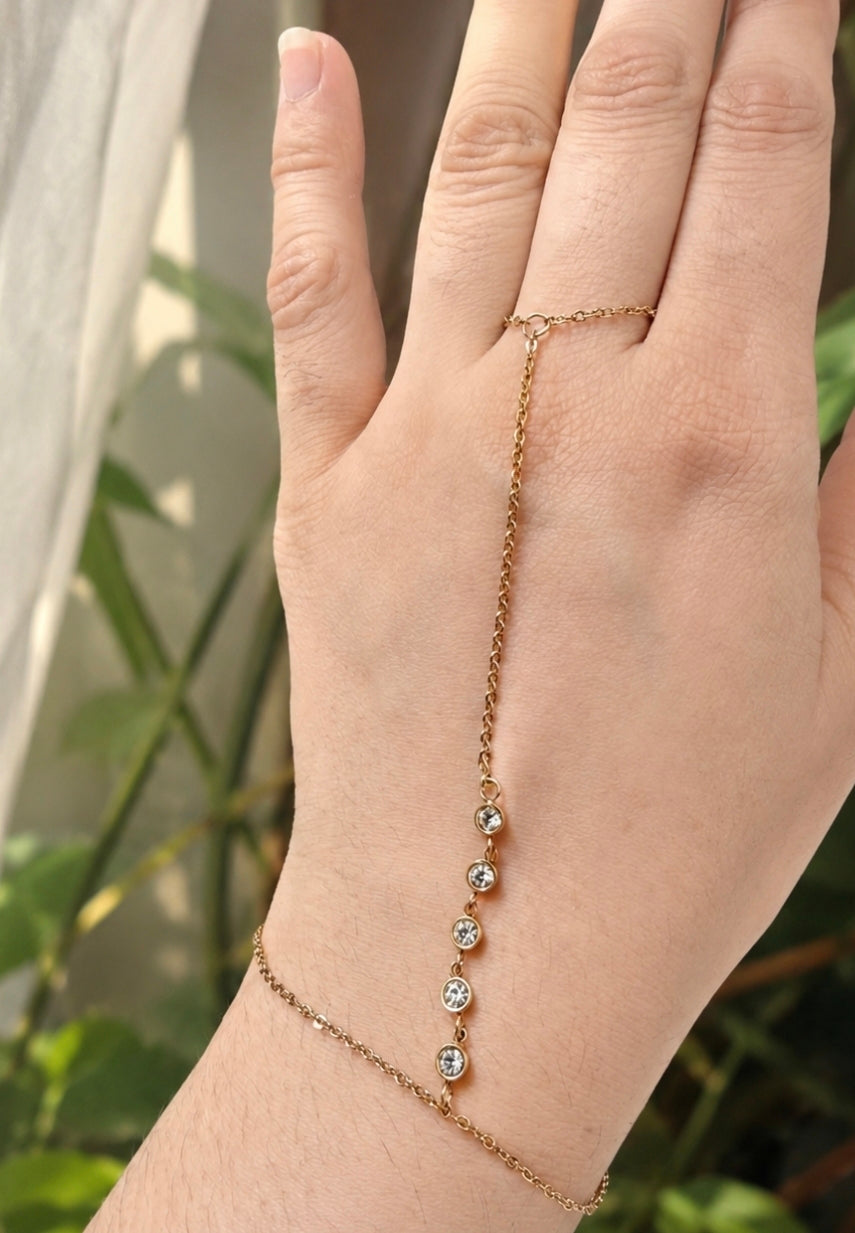3 Zircon Hand Chain