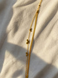 3 Butterfly double Chain Bracelet