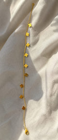 Delicate Flower Chain Bracelet