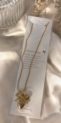 Bow Pendent With Heart