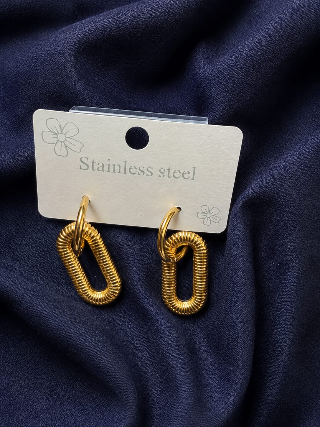Double Oval Earings